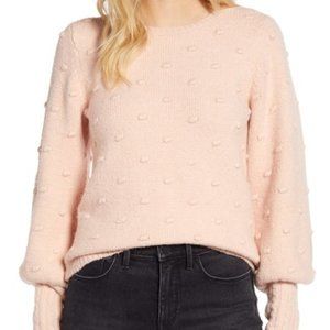 RACHEL PARCELL Bobble Stitch Sweater S 270